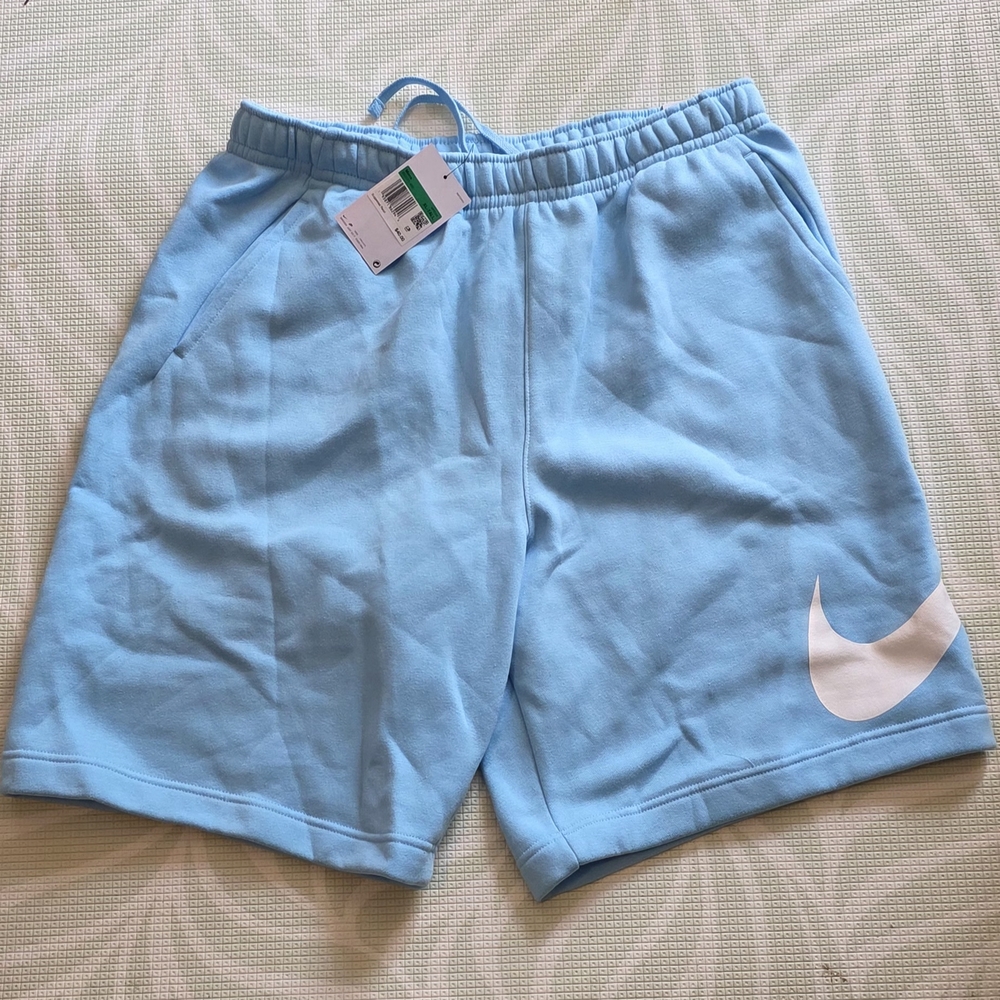Nike Light Blue Athletic Shorts